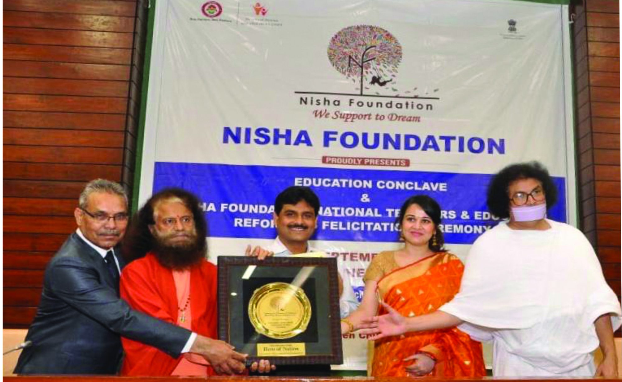 Nisha Foundation Recognition
