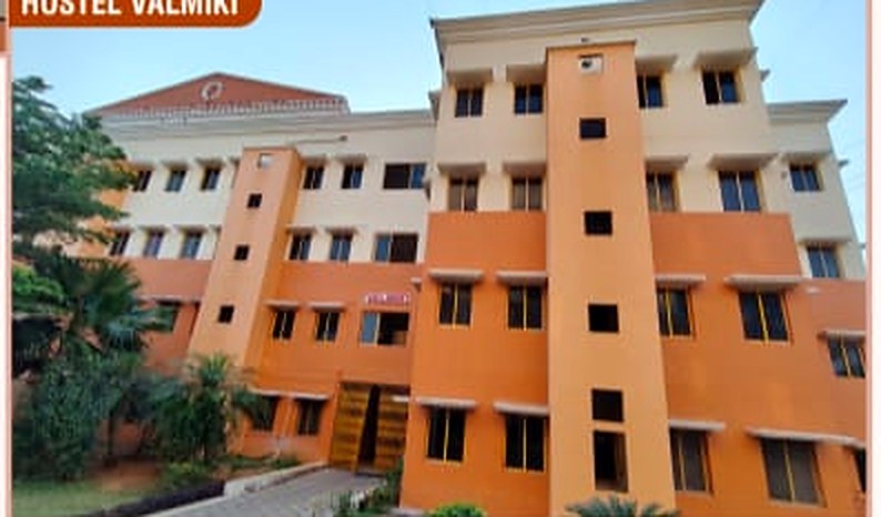 Exterior of Hostel Valmiki at Adyant