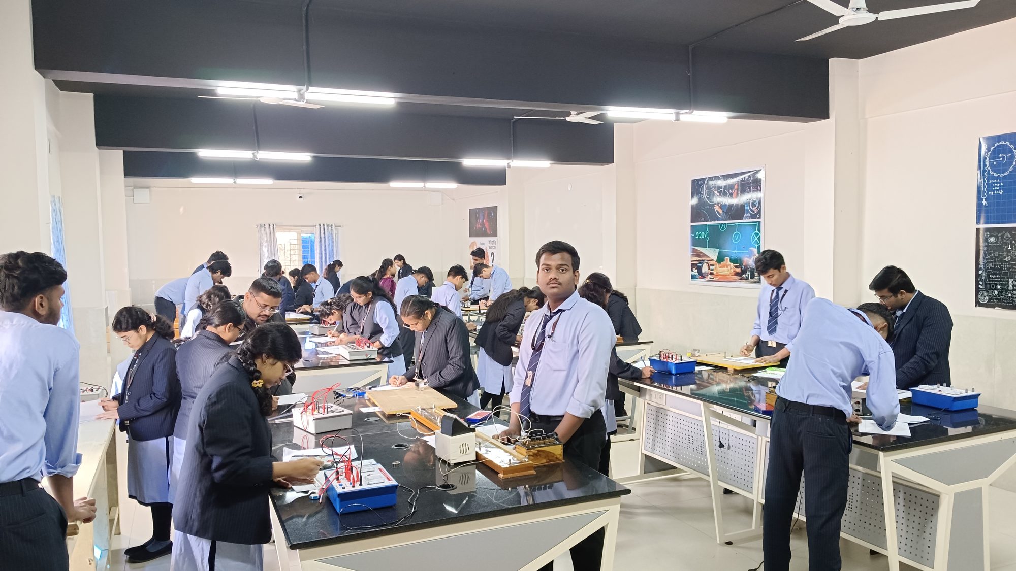 Physics Lab at Adyant Higher Secondary School