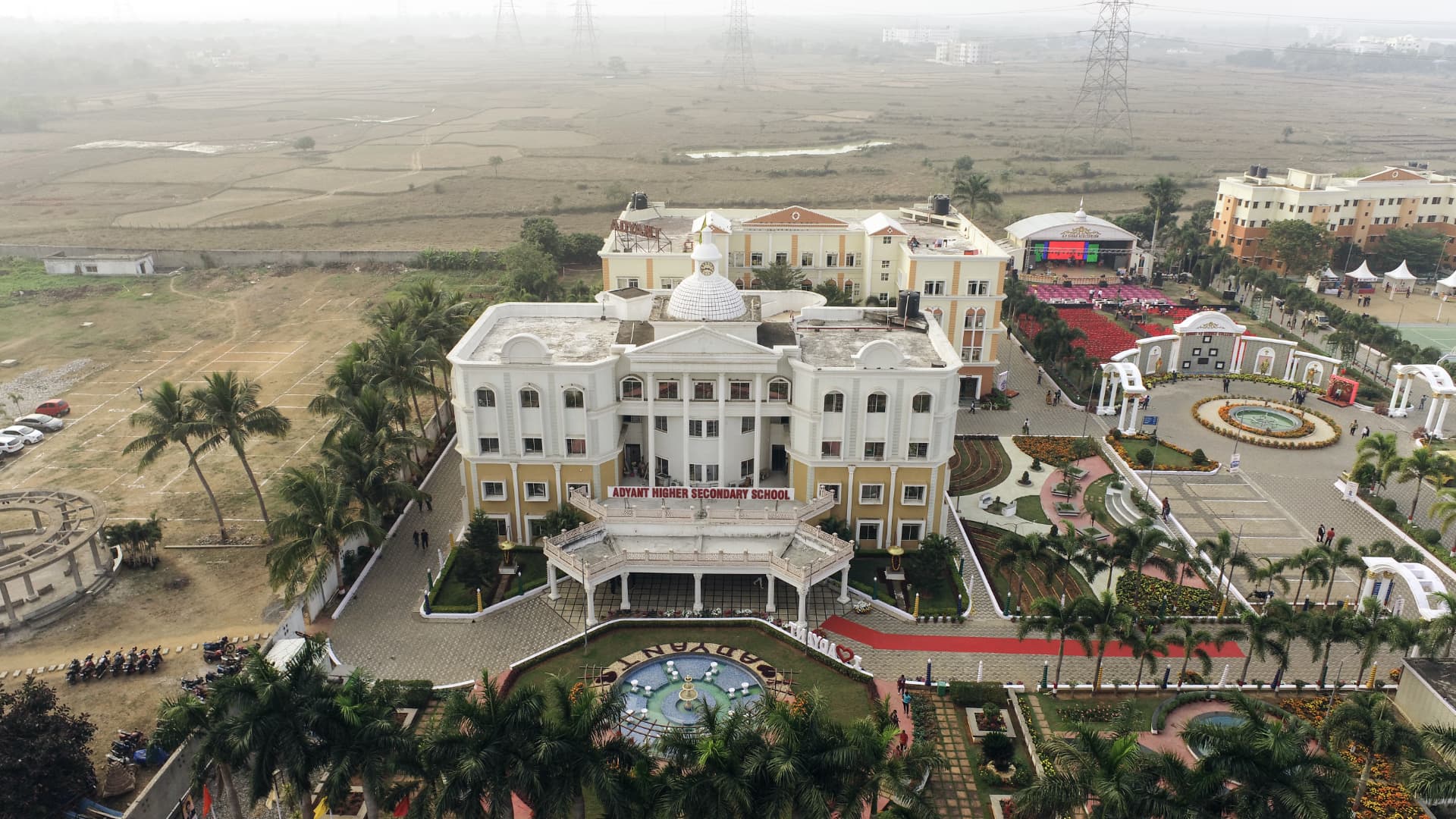 Adyant Higher Secondary School campus building