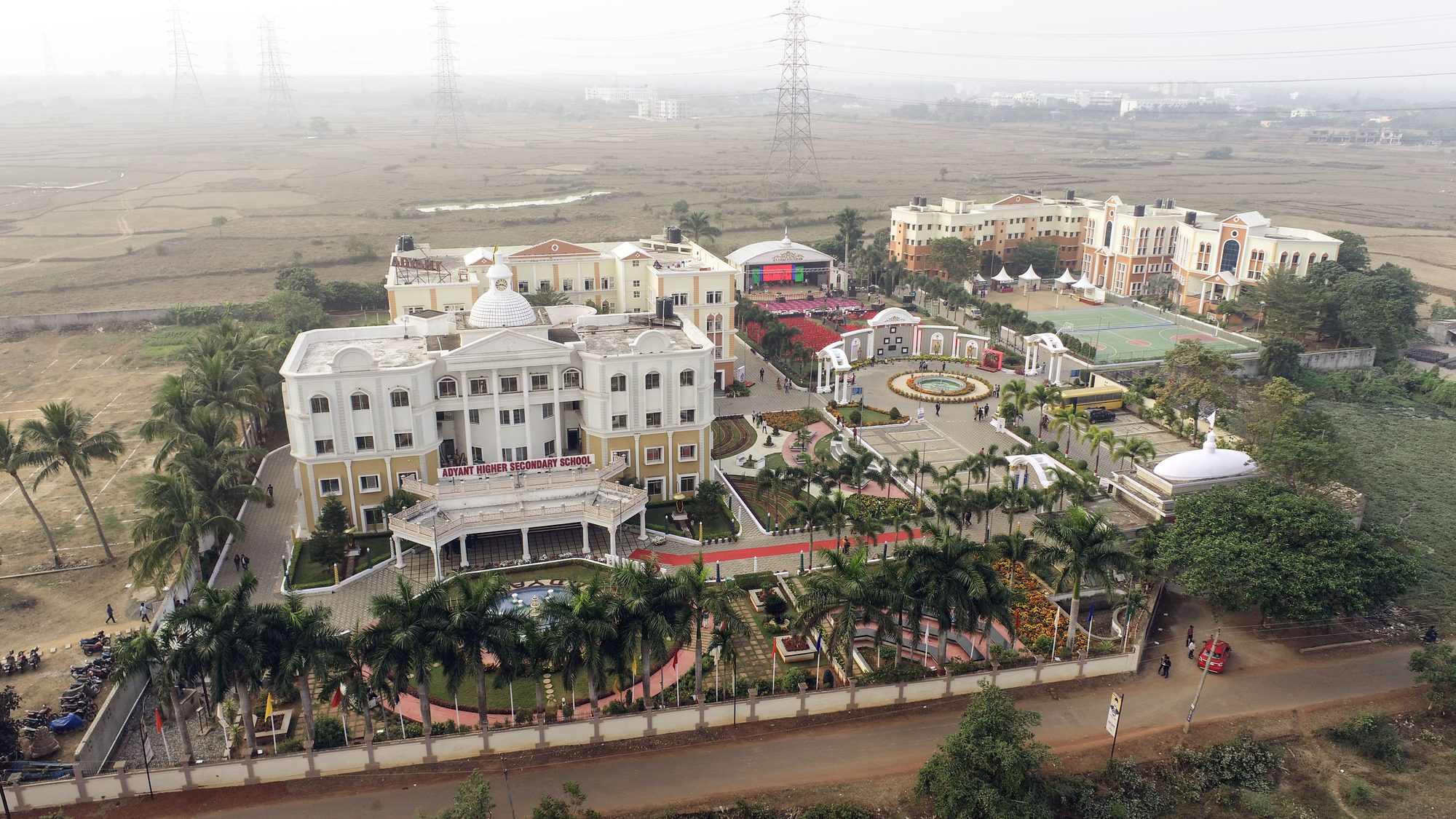 Aerial View of Campus